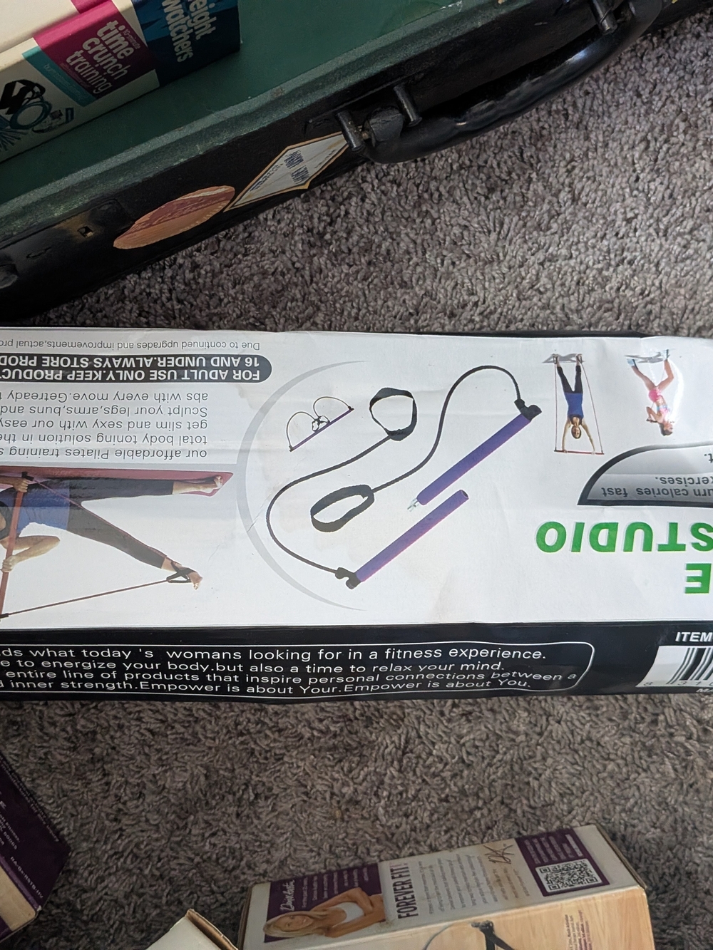 Fitness Resistance Bar Set - Purple